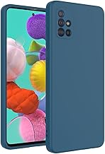 for Samsung Galaxy A51 4G Case Dark Blue, Scratch Resistant with Soft Touch, Slim Thin Phone Cover for Samsung Galaxy A51 4G