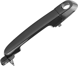 Exterior Front Left Driver Side Door Handle for Hyundai Accent 2006-2011, Replaces# 80700 82650-1E050, Black