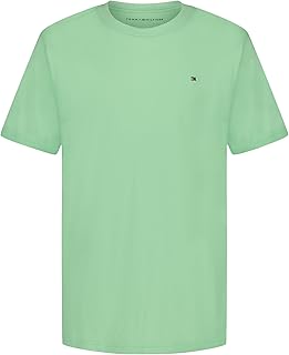 Boys' Short Sleeve Solid Crew Neck T-shirt, Soft, Comfortable, Relaxed Fit