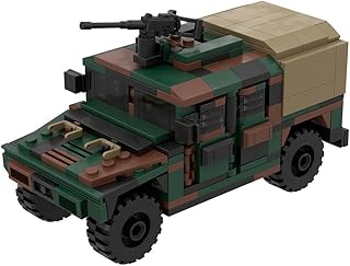 Technic M998A2 Armoured Vehicle Building Kit, Military Armored Series Building Blocks Set (374PCS)