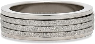 Pura Vida Anxiety Ring Glimmer Fidget Spinner Ring for Anxiety - Gold or Silver, Size 5-9
