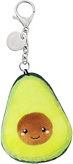 Squishable - Micro Avocado Keychain - Comfort Food Collection - 3 in - Soft Toy Collectible Stuffed Animal - Metal Keychain Backpack Clip