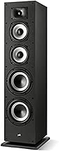 Polk Monitor XT70 Large Tower Speaker, Home Stereo Speakers, Hi-Res Audio, Dolby Atmos & DTS:X Compatible, 1" Tweeter, (2) 6.5" Balanced Woofers, (2) 8" Passive Radiators (Single, Midnight Black)