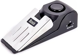 Door Stop Alarm, Door Stopper with 120DB Security Alarm, Floor Wedge Doorstop for Travel Apartment Home House (Pack of 1)