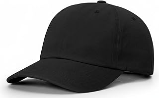 Mens Athletic Deep-Crown Baseball Cap 100% Soft Cotton Unstructured Dad Hat Outdoors Adjustable