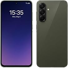 Galaxy A56 5G Ai (for Tmobile Mint Tello & Global) (128GB + 8GB) Version Latina Unlocked SM-A566E/DS 6.6" 120Hz 50MP Triple (Awesome Olive SM-A566EZGATPA)