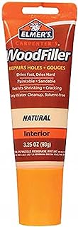 Elmer's E868 Carpenter's Wood Filler, 3.25-Ounce Tube, Natural