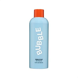 Fresh Start Gel Cleanser - Gentle Exfoliating Face Wash for Oily Skin - Gel Cleanser with Aloe Vera Juice + Caffeine to Protect and Soothe Complexion - Summer Skincare Essential(125ml)