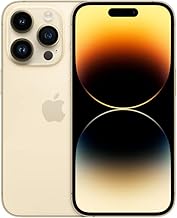 Apple iPhone 14 Pro, 128GB, Gold - Unlocked (Renewed)