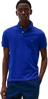 Men's Short Sleeve Polo Shirts in Classic Fit with Stretch and Organic Pique Cotton