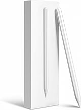 iPad Pencil 2nd Generation Magnetic Wireless Fast Charging, Same as Apple Pencil 2nd Gen, Stylus Pen Work for iPad Pro 11in 1/2/3/4, iPad Pro 12.9in 3/4/5/6, iPad Air 4/5, iPad mini 6, White