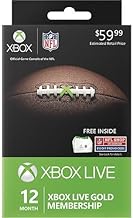 Xbox Live 12 Month Gold Membership-NFL Ultimate Fan Pack w FREE Tote + $10 Code!
