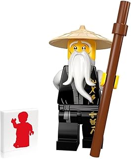 NINJAGO Minifigure - Master Sensei Wu (Legacy) with Brown Staff 70670