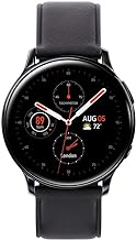 Samsung Galaxy Watch Active 2 (40mm, GPS, Bluetooth) Smart Watch with Advanced Health Monitoring, Fitness Tracking, and Long Lasting Battery, Black, SM-R830NZKCXAR (Renewed)