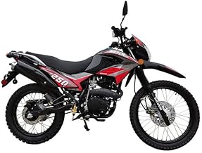 HHH 250cc Scooter Dirt Bike Raven XL 250 Enduro Street 250cc Motorcycle Dual Sports Enduro Bike - Choose Your Color