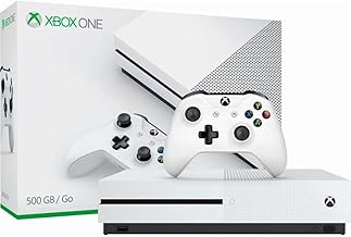 Microsoft - Xbox One S 500GB Console - White - ZQ9-00028 (Renewed)
