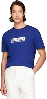 Men's Short Sleeve Cotton Graphic T-Shirts with Printed Logo, Also Available in Big & Tall