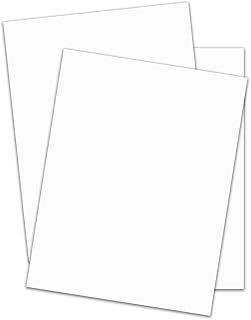 8.5 x 11" White Silk Matte Card Stock – Extra Thick Heavy 130lb Cover (350gsm) Cardstock – Great for Invitations, Greeting Cards, Scrapbooking, Crafts – 50 Sheets per Pack (Not for Inkjet Printer)