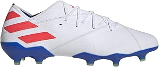 Mens Nemeziz Messi 19.1 FG Soccer Cleats (13M, White/Blue)