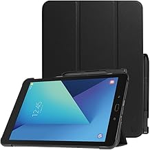 Fintie Slim Shell Case for Samsung Galaxy Tab S3 9.7, Super Slim Lightweight Stand Case with S Pen Protective Holder Auto Sleep/Wake for Tab S3 9.7 (SM-T820/T825/T827) 2017 Release, Black