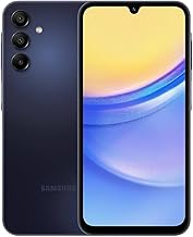 Samsung Galaxy A15 5G, 128GB, Blue Black - Locked to T-Mobile (Renewed)