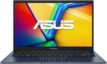Vivobook 14" FHD Laptop, Intel Core i3-1315U Processor, 8GB RAM, 128GB SSD, Windows 11 Home, Intel UHD Graphics, Wi-Fi, Bluetooth, Quiet Blue, X1404VA-I38128