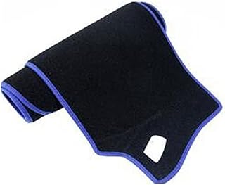 Dashboard Protect Cover Board Mat Carpet for Soueast DX3 2016~2022 2017 2018 Anti-Slip Anti-Sun Pad Dash Cover(Polyester All Black)