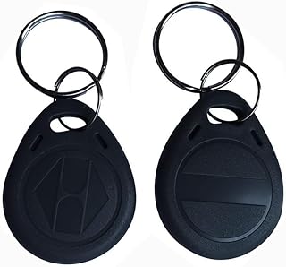 125khz RFID fob Writable RFID Tags T5577 RFID Card 125khz fob(10 Pcs) for RFID Writer,Compatible with 1386 1326 H10301 Format Readers and Access Control Systems