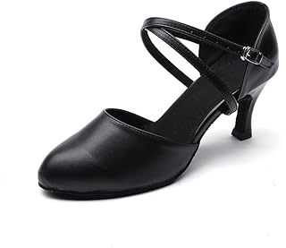 Girls Latin Shoe Women's Professional Leather Ballroom Modern Character Dance Wedding Pump Shoes