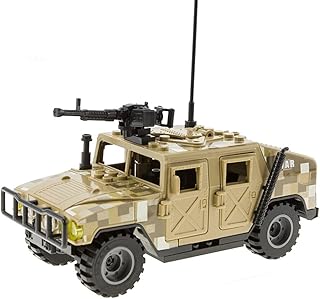 Armored Vehicle Building Block Military Vehicle Building Toy for Age 6 7 8 9 10 11 12+, Army Battle Brick, Military Car Model Toys Gifts for Boys （4 Styles）
