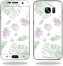 MightySkins Skin Compatible with Samsung Galaxy S7 Edge Case wrap Cover Sticker Skins Watercolor Flowers