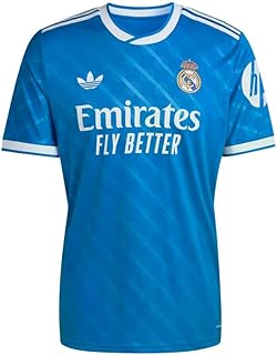 Men's Real Madrid Third Jersey 25/26 (Blue/White)