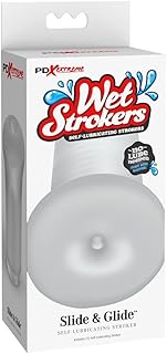 PDX Extreme Wet Stroker: Frosted Glide & Pleasure - Elevate Your Solo Play