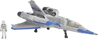 Mattel Disney and Pixar Lightyear Hyperspeed Series Mini Action Figure & Toy Vehicle Set, Buzz Lightyear & XL-01 Spaceship, 7-inch Vehicle