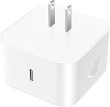 iPhone 17 Charger 40-60W Foldable USB C Fast Charging Block Single Port Apple 40W Dynamic Power Adapter with 60W Max,Apple Charger for iPhone 17 Pro Max/Air/16/15/14/13/12/11 Series,iPad Pro Air Mini