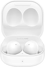 Galaxy Buds 2 True Wireless Bluetooth Earbuds, Noise Cancelling, Comfort Fit In Ear, Auto Switch Audio, Long Battery Life, Touch Control, White [US Version, 1Yr Manufacturer Warranty]