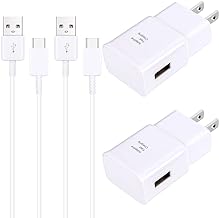 Type C Charger,USB C Android Phone Wall Charger Block & 6.6ft C Charger Fast Charging Cable for Samsung Galaxy S26/S25/S22/S22+/S22 Ultra /S21/S21+/S20/S10/S10+/S10e/S9/S9+/S8/S8Plus/Edge/Active/Note