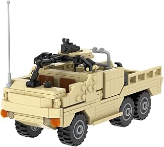 WW2 Military Vehicles Building Blocks Sets(290PCS).Army Armored Trucks Toy Models -Coyote_TSV,Great Army Toys Gift for Boys.