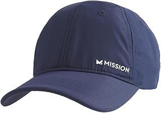 Cooling Performance Hat, Unstructured Low-Profile Adjustable Fit - UPF 50 - for Running, Workouts & Outdoors