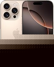 Apple iPhone 16 Pro, US Version, 256GB, Desert Titanium - Unlocked (Renewed Premium)