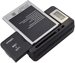 Universal LCD Battery Charger, Travel chargering for Samsung Galaxy S3 S4 S5 Note 2 3 4, Edge, Mega, LG, Huawei, HTC, ZTE, etc