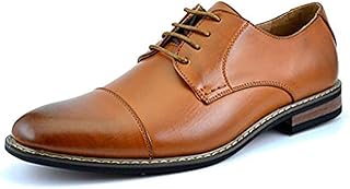 Moda Italy Prince Men's Classic Modern Oxford Lace Dress Shoes