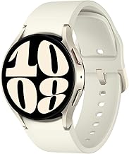 SAMSUNG Galaxy Watch 6 (40mm, WiFi + 4G LTE) 1.3" Super AMOLED Smartwatch GPS Bluetooth, Fully Unlocked w/Sleep Coaching, Water Resistant, BP Monitor R935U (w/Fast Charger Cube, Gold) (Renewed)