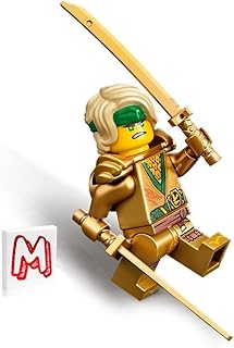 NINJAGO Legacy Minifigure - Lloyd (Golden Ninja) with Dual Swords