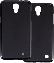 2-Pack TPU Case Compatible with Samsung Galaxy Mega 2 G750F G7508 Phone Cover - Shockproof Flexible Protective Accessories with Precise Cutouts (Black)