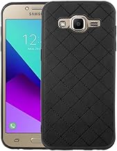 Compatible with Samsung Galaxy Grand Prime J2 Prime Case Rugged Thin Slim Cell Accessories Anti-Slip Fit Rubber TPU Mobile Phone Silicone Protection Cover for Glaxay 2 2J Plus Women Men Black