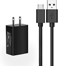 Charger for Samsung Galaxy S6/S7 Edge/Active/Edge+, S4/S5 Active/Developer Edition/Mini/Zoom, Galaxy A6/A10, Convoy 3/4, Gusto 3, Rugby 4/ III Phone Charger AC Adapter Charging Cable Cord - UL Listed