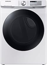 7.5 cu. ft. Smart Electric Dryer with Steam Sanitize+, White, DVE45B6300W/A3