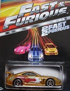 HOT WHEELS 2015 FAST AND FURIOUS RELEASE EXCLUSIVE GOLD '94 TOYOTA SUPRA #2/8 DIE-CAST by Mattel
