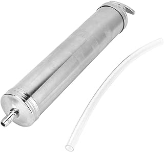 Suction Gun 500cc Fluid Transfer Hand Pump Aluminum Alloy for Oil Grease Extractor Automotive Use